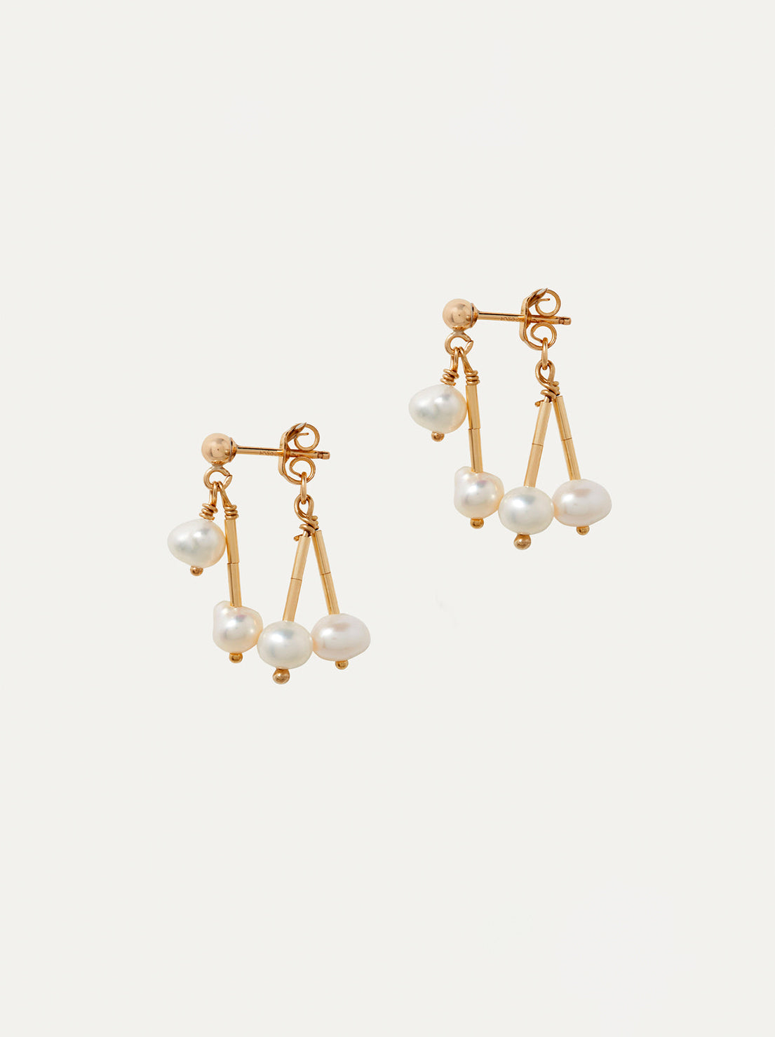 Petite Grand - Petunia Earrings - Gold