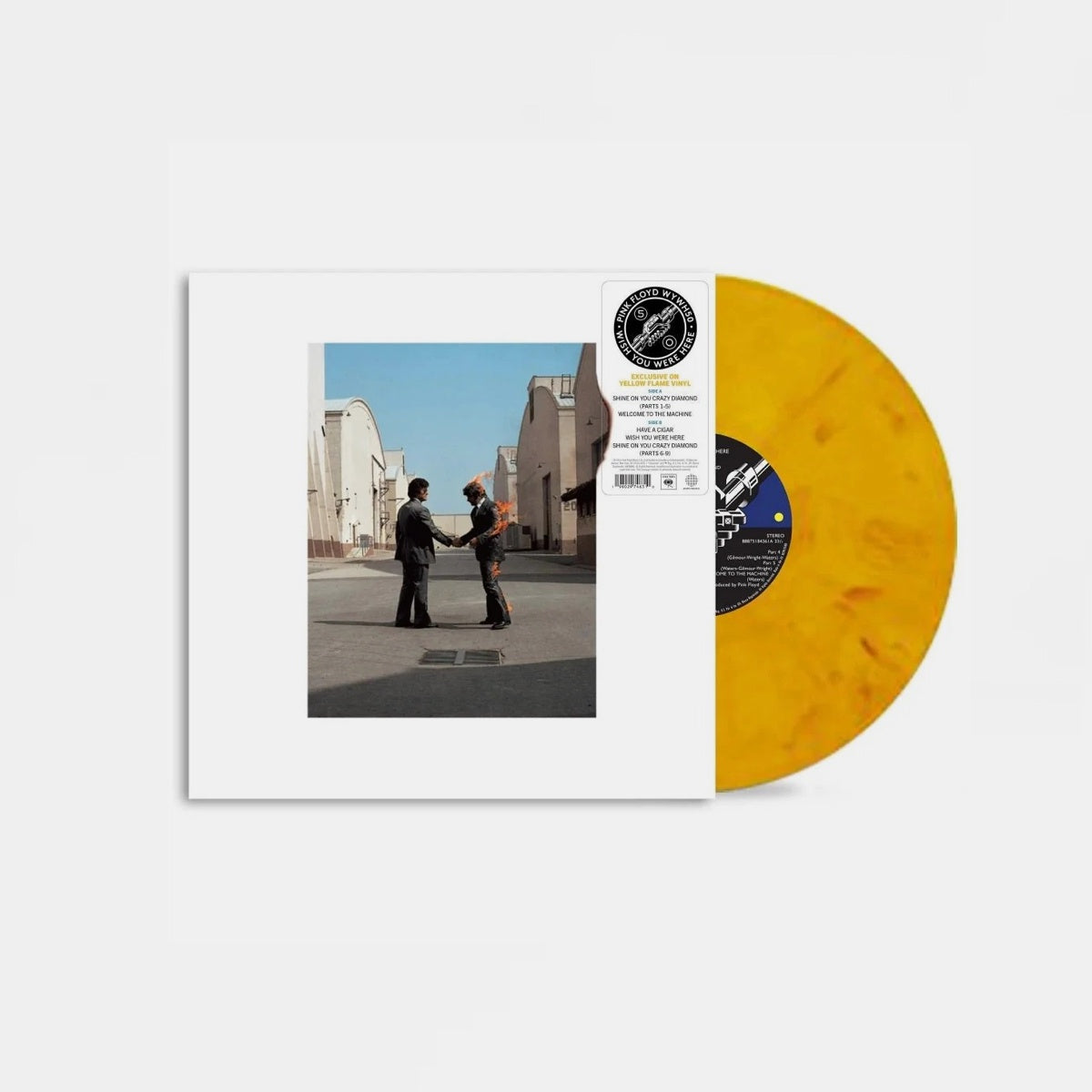Pink Floyd - Wish You Were Here. LP [Yellow Vinyl]