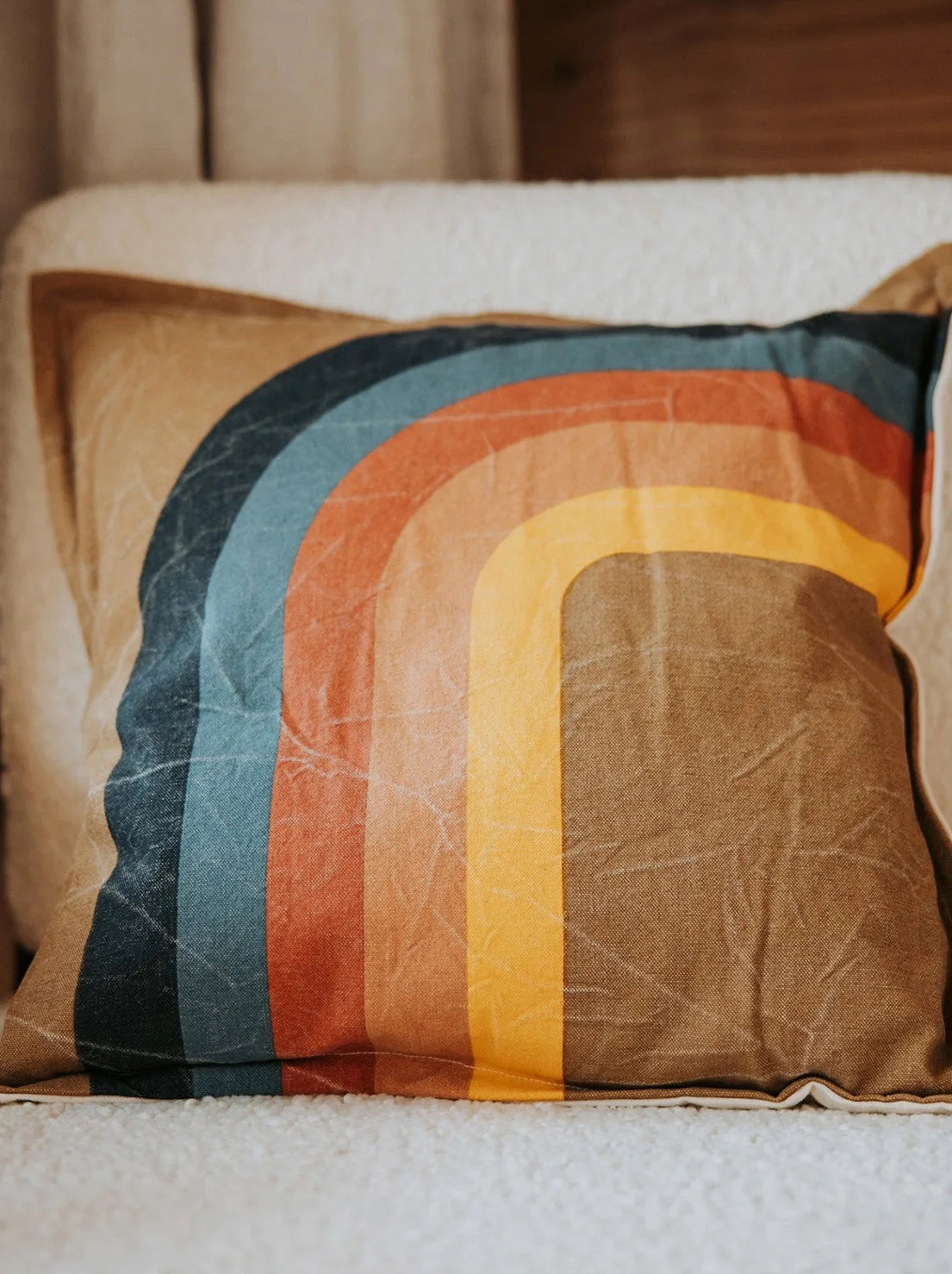 Pony Rider - Camp Wanderful Cushion - With Inner - Toffee