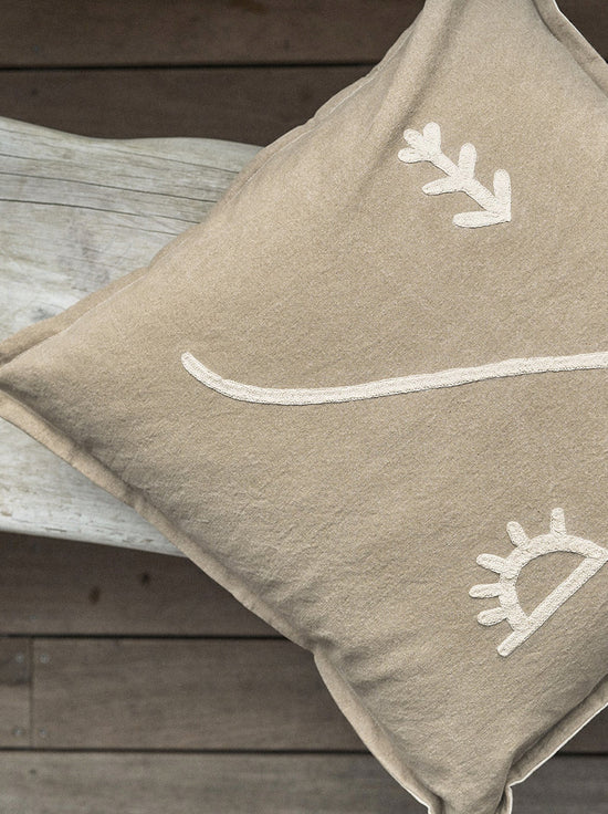 Pony Rider - Healer Cushion - With Inner - Nougat