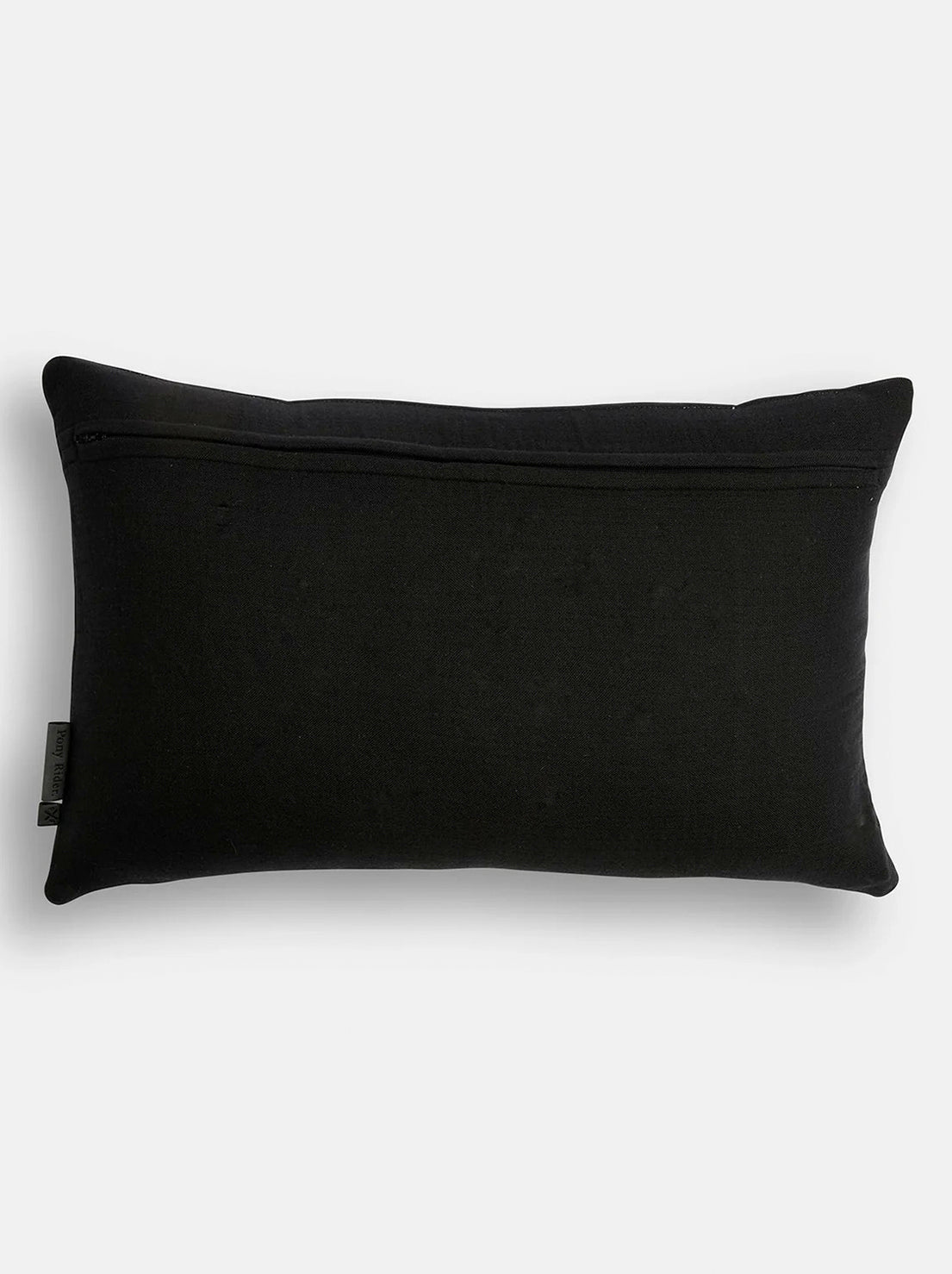 Pony Rider - Lil Moonrise Rectangle Cushion - With Inner - Black