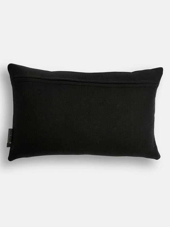 Pony Rider - Lil Moonrise Rectangle Cushion - With Inner - Black
