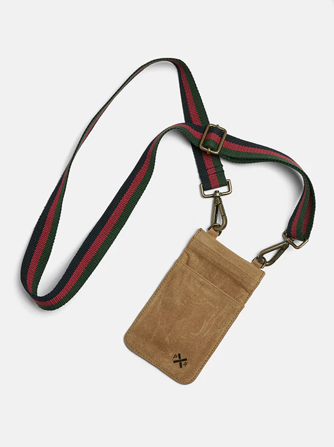 Pony Rider - Slow Road Cross Body Phone Bag - Clay