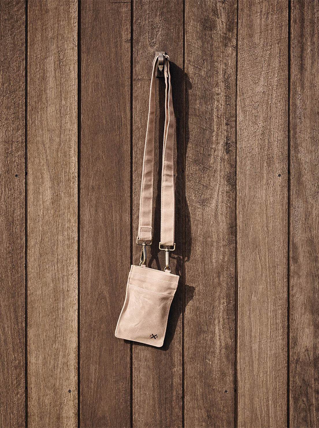 Pony Rider - Slow Road Cross Body Phone Bag - Mocha