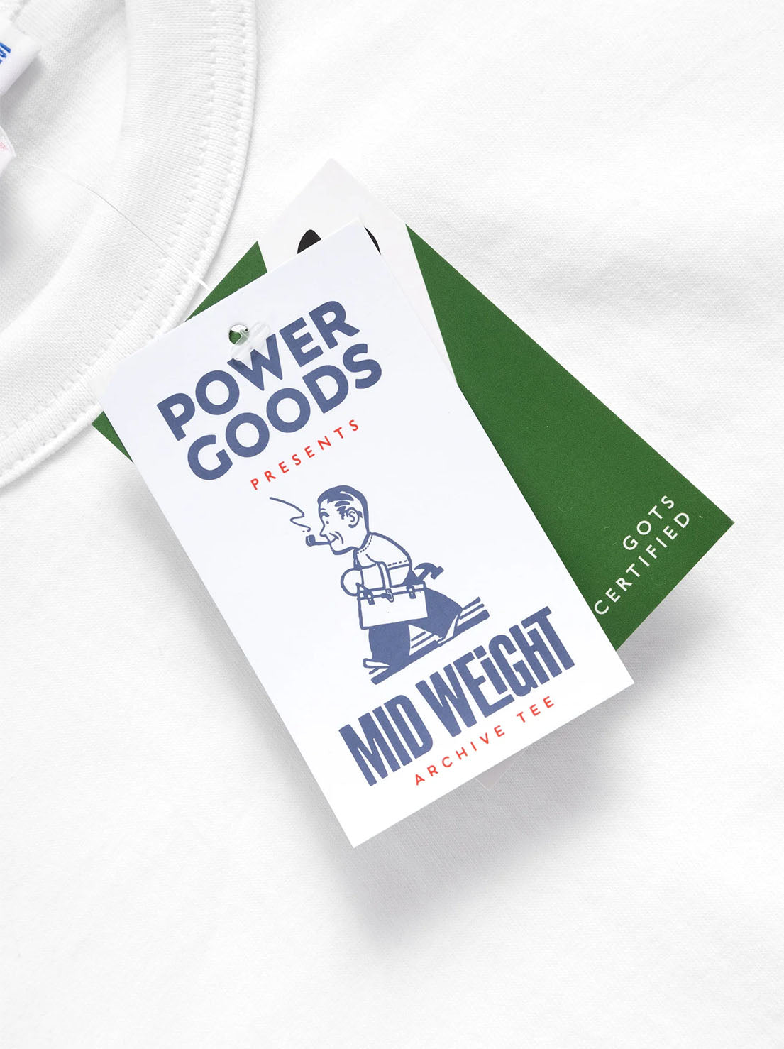 Power Goods - Archive Tee - White