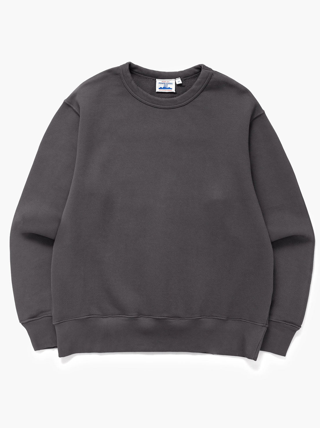 Power Goods - Loopback Crewneck - Washed Black