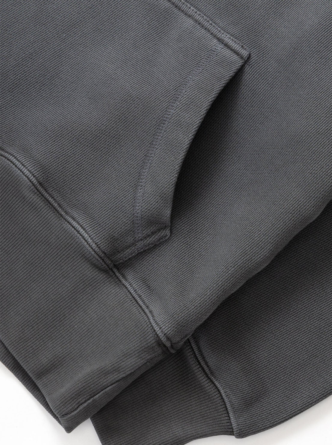 Power Goods - Loopback Hoodie - Washed Black