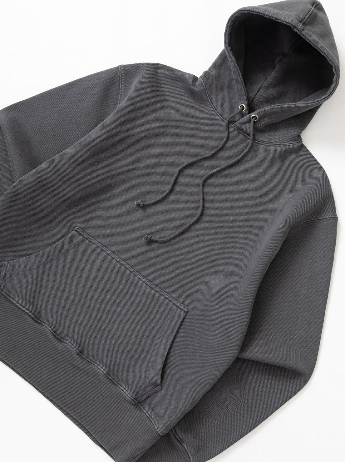 Power Goods - Loopback Hoodie - Washed Black