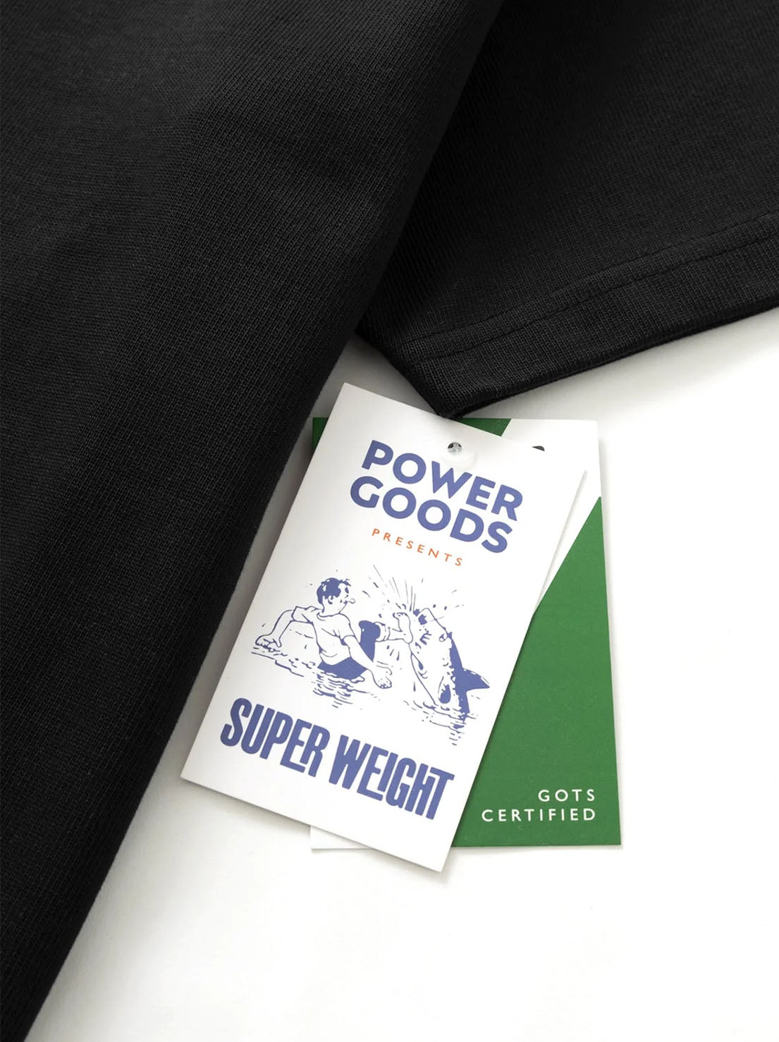 Power Goods - Super Weight Tee - Black