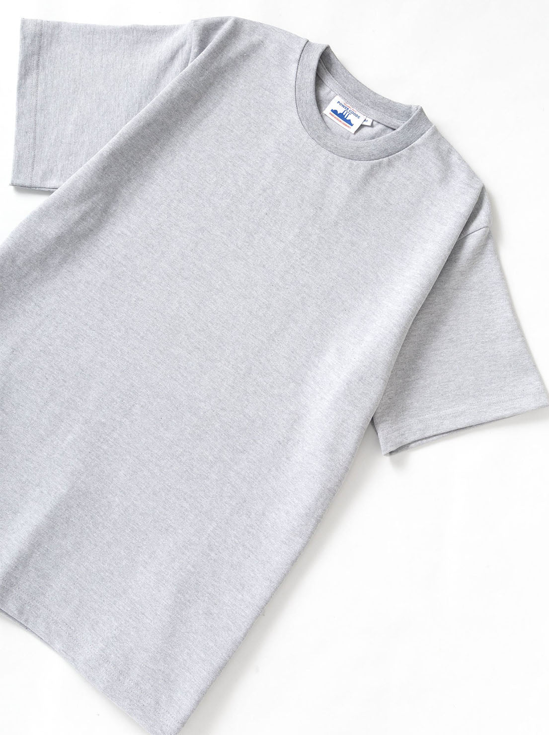 Power Goods - Super Weight Tee - Heather Grey