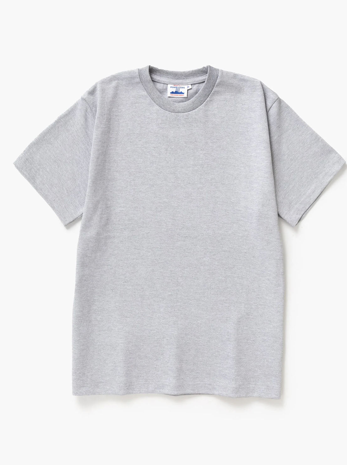 Power Goods - Super Weight Tee - Heather Grey