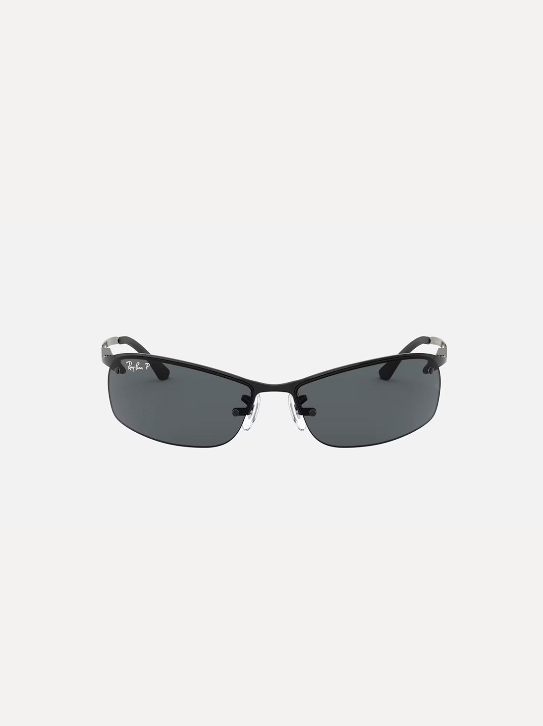 Ray-ban Rb3183 RB3183 Black Polarized (Dark Grey) Sunglasses for Men
