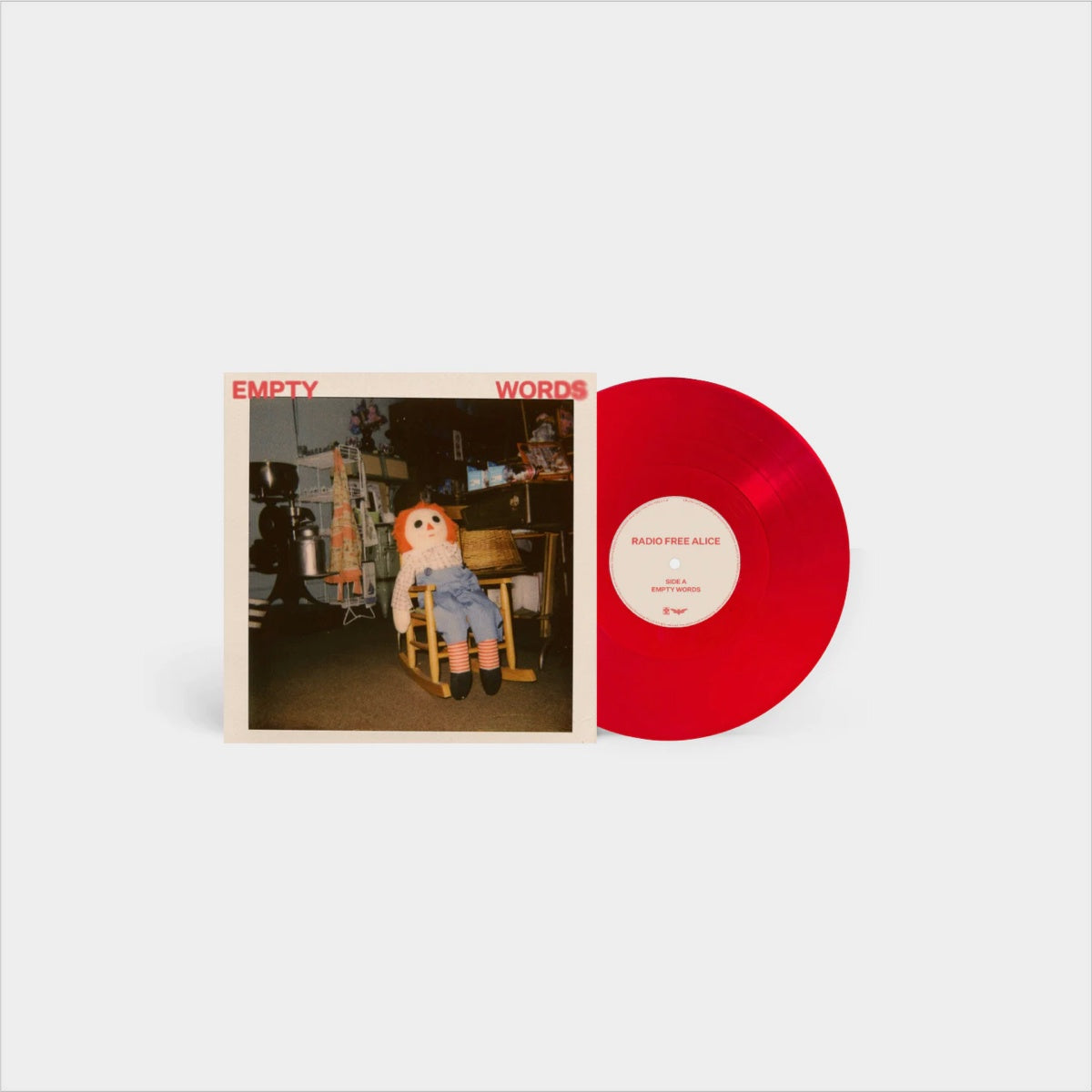 Radio Free Alice - Empty Words. LP [Red Vinyl]