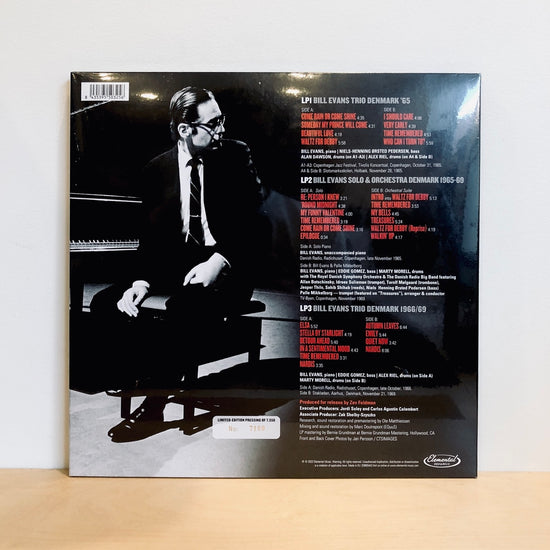 RSD2023 - BILL EVANS - TREASURES: SOLO, TRIO & ORCHESTRA RECORDINGS FROM DENMARK 1965 - 69 . 3LP