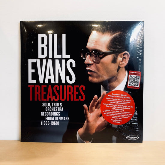 RSD2023 - BILL EVANS - TREASURES: SOLO, TRIO & ORCHESTRA RECORDINGS FROM DENMARK 1965 - 69 . 3LP