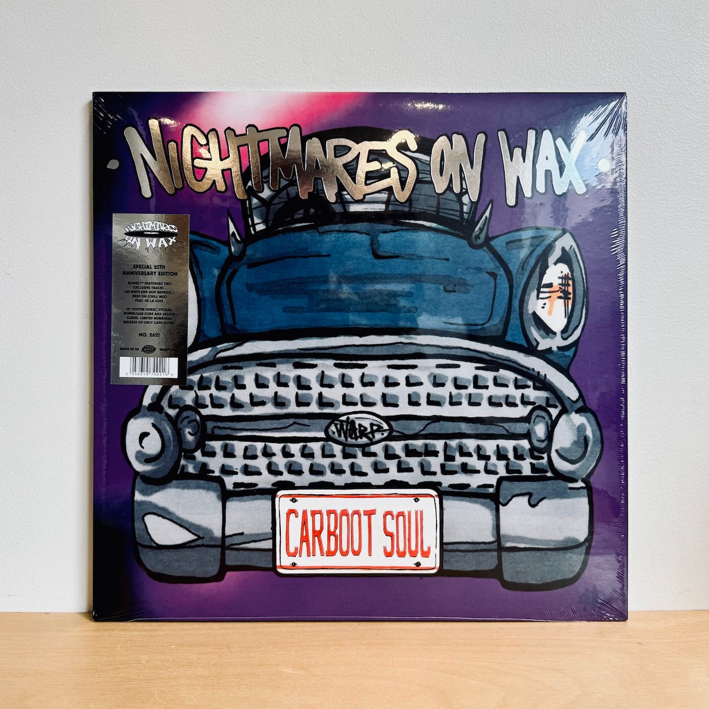 RSD2024 - NIGHTMARES ON WAX - CARBOOT SOUL. 2LP [25th Anniversary Bonus 7" Edition / Ltd. Ed. of 3000]