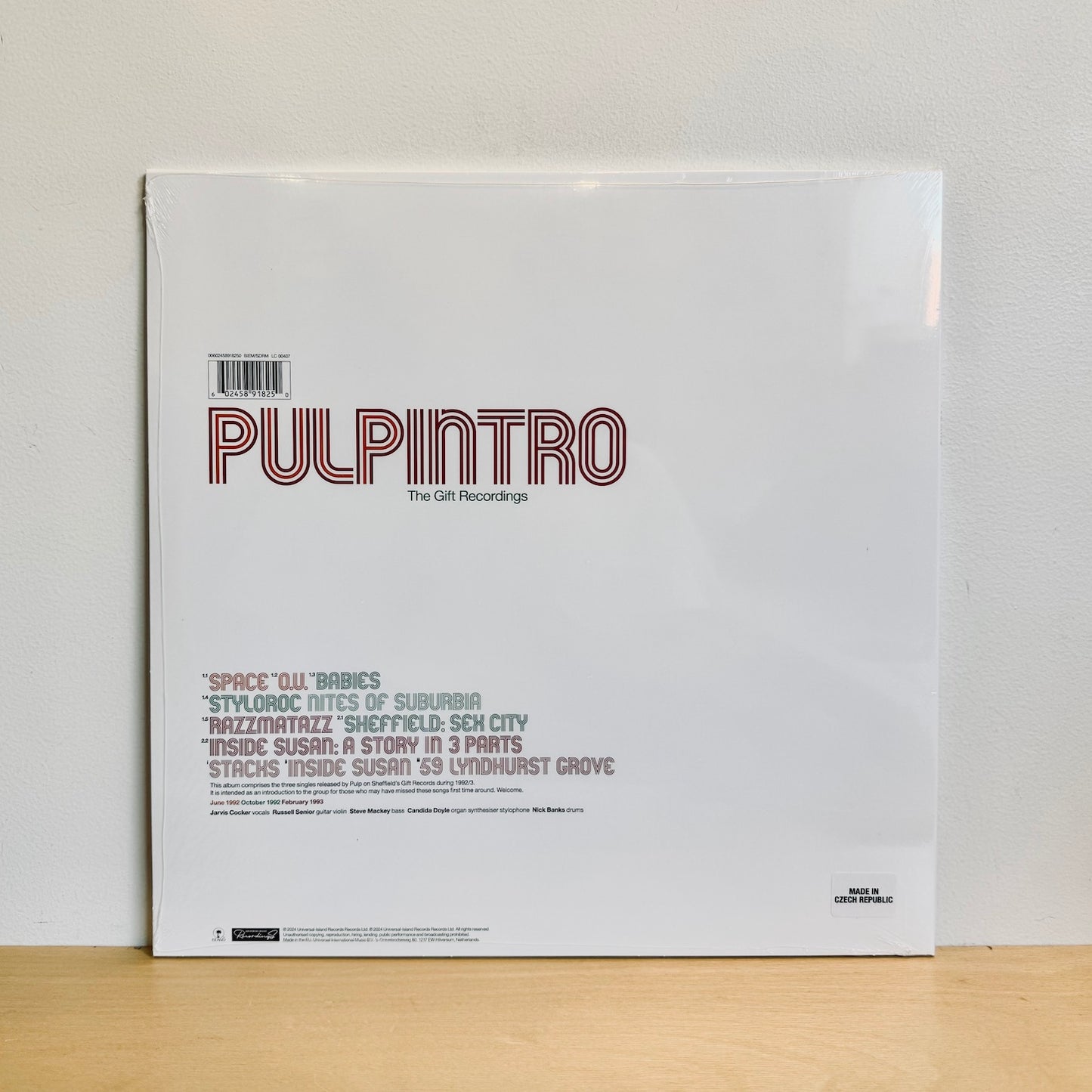 RSD2024 - PULP - INTRO. LP [Ltd. Ed. Blue Vinyl]