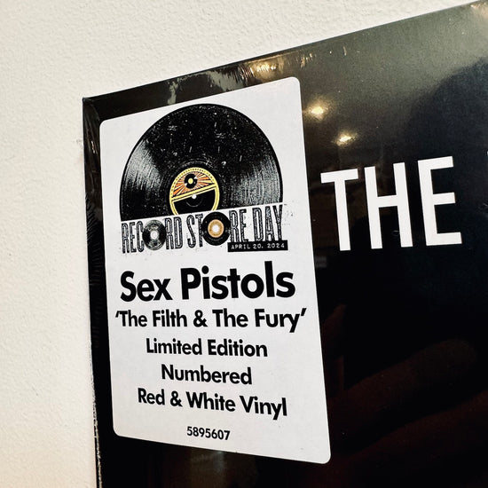 RSD2024 - SEX PISTOLS - THE FILTH AND THE FURY OST. 2LP [Ltd. Ed. Red / White Vinyl / Edition of 3000]