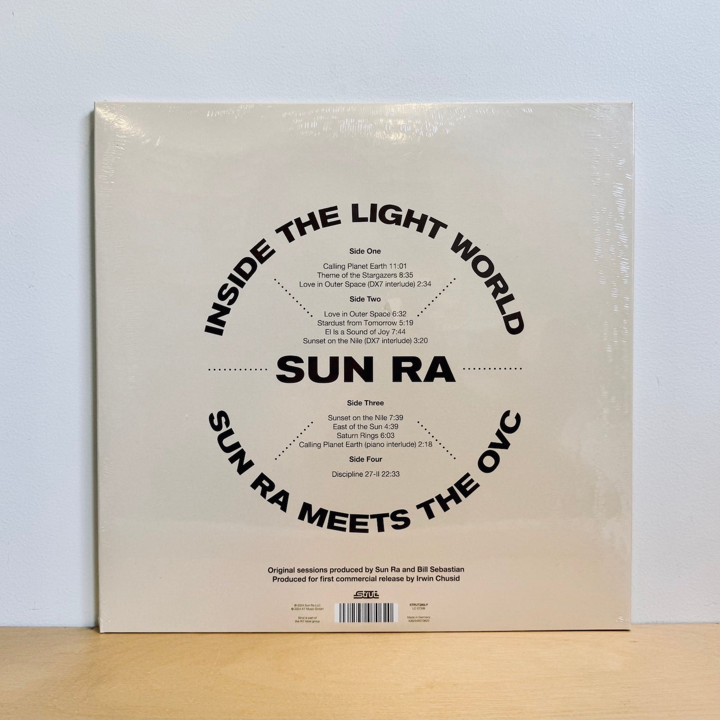 RSD2024 - SUN RA - INSIDE THE LIGHT WORLD: SUN RA MEETS THE OVC. 2LP [Black Vinyl Edition]