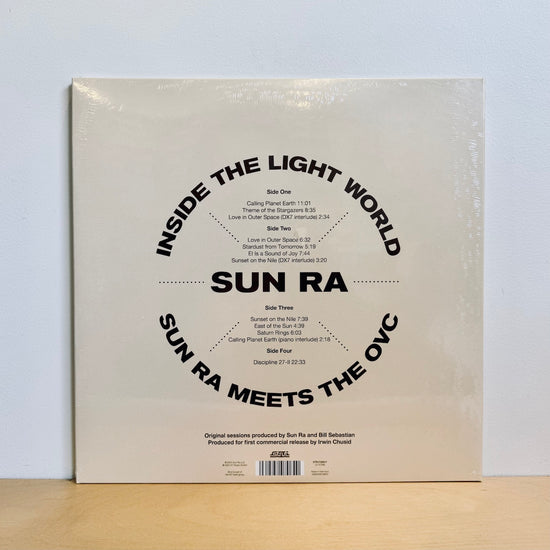 RSD2024 - SUN RA - INSIDE THE LIGHT WORLD: SUN RA MEETS THE OVC. 2LP [Black Vinyl Edition]