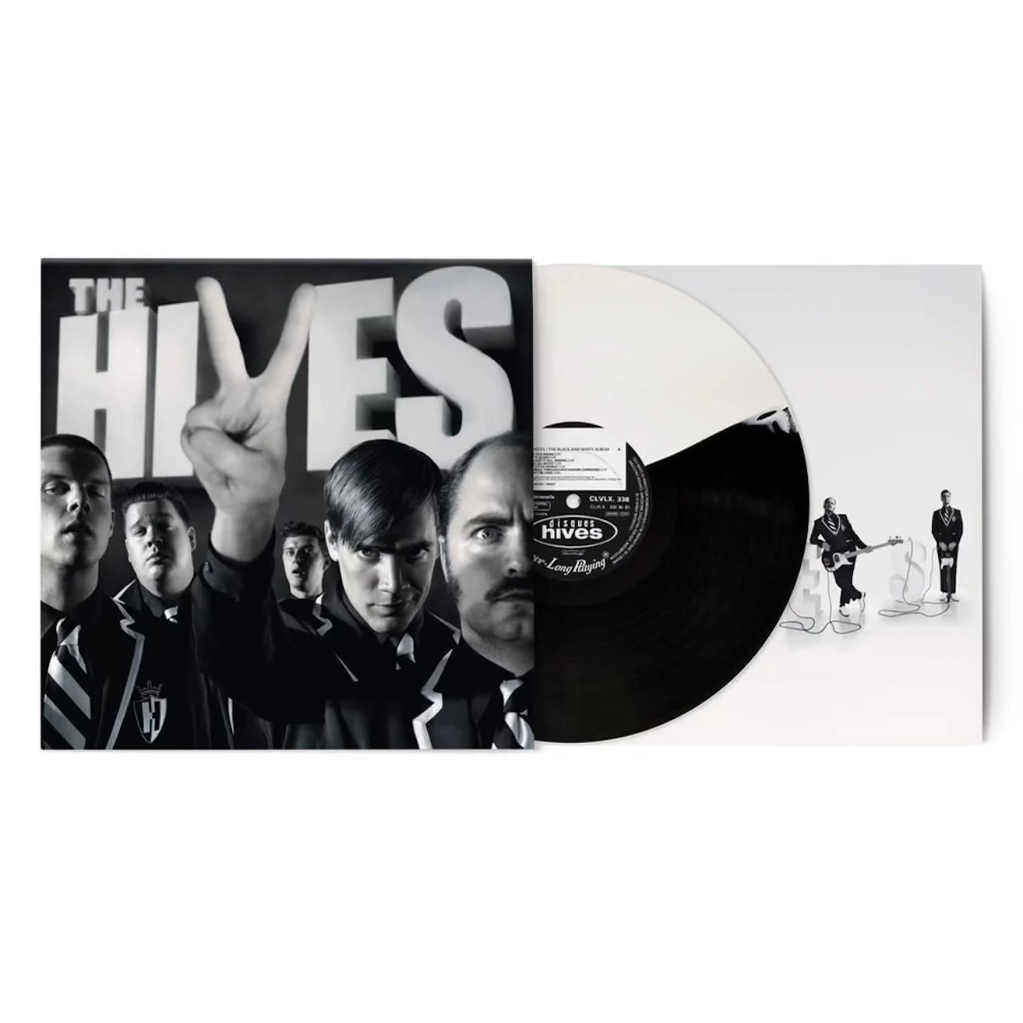 RSD2024 - THE HIVES - THE BLACK AND WHITE. LP [Ltd. Ed. Black & White Vinyl / Edition of 4000]
