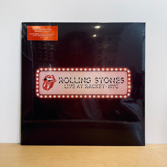 RSD2024 - THE ROLLING STONES - LIVE AT RACKET, NYC. LP [Ltd. Ed. White Vinyl / Edition of 7000]