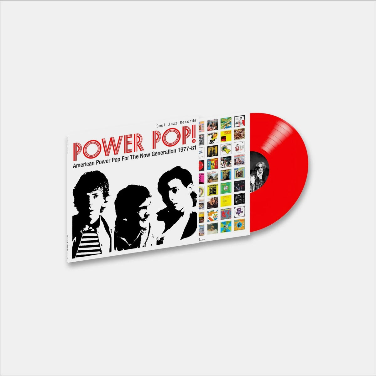 RSD26 - Soul Jazz Records Presents - POWER POP! American Power Pop For The Now Generation 1977-81. LP [Red Vinyl]