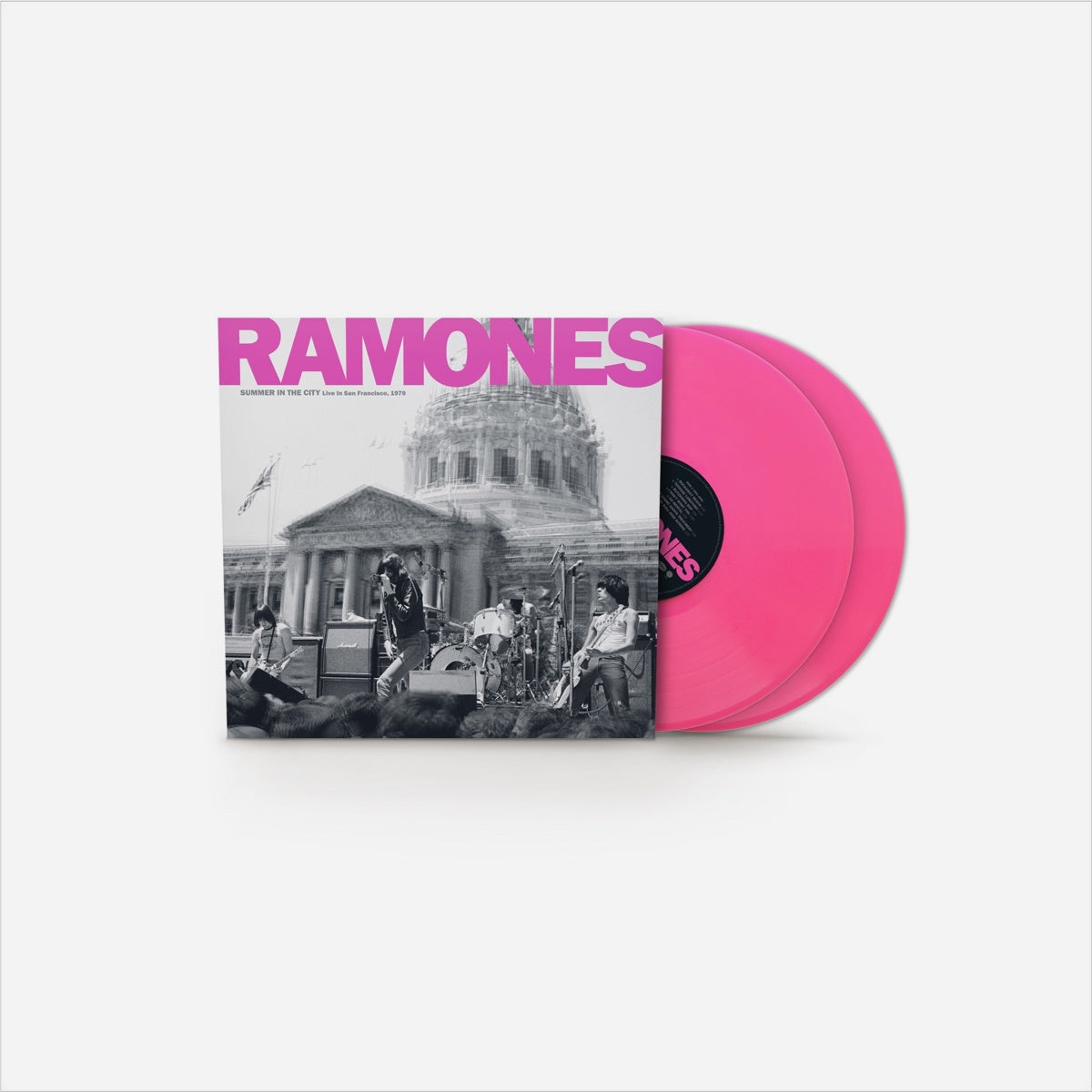 RSD26 - The Ramones - Live In San Fransisco. 2LP [Neon Pink Vinyl]