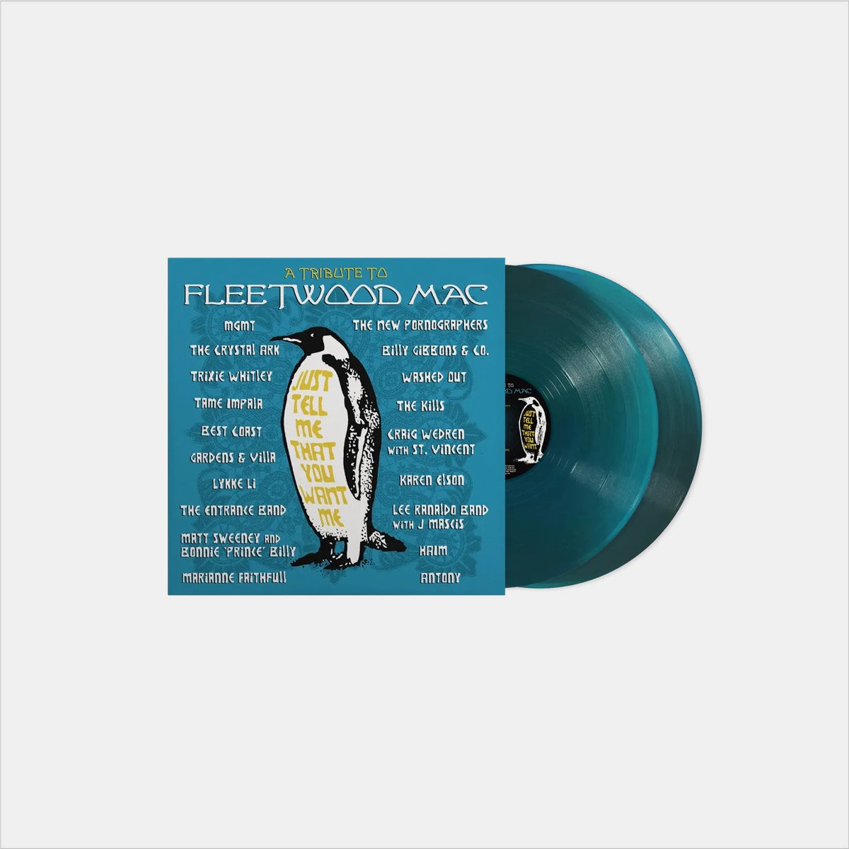 RSD26 - Various Artists - Just Tell Me You Love Me: A Tribute to Fleetwood Mac. 2LP [Sea Blue Vinyl]