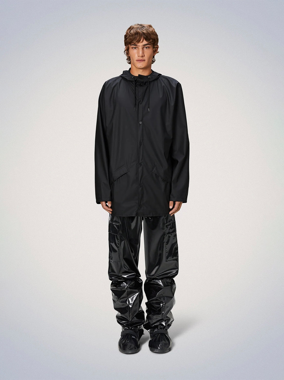 Rains - Jacket - Black