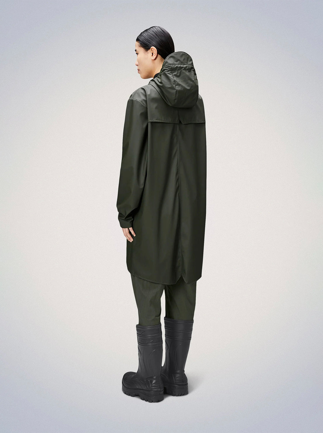 Rains - Long Jacket - Green