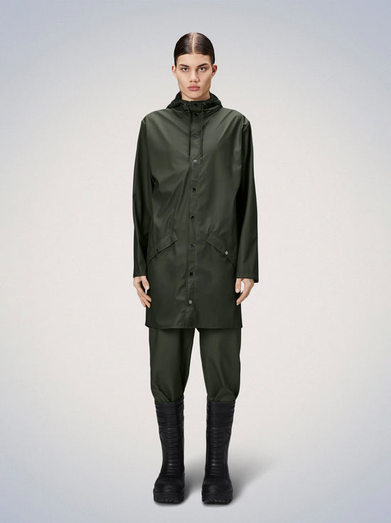 Rains - Long Jacket - Green