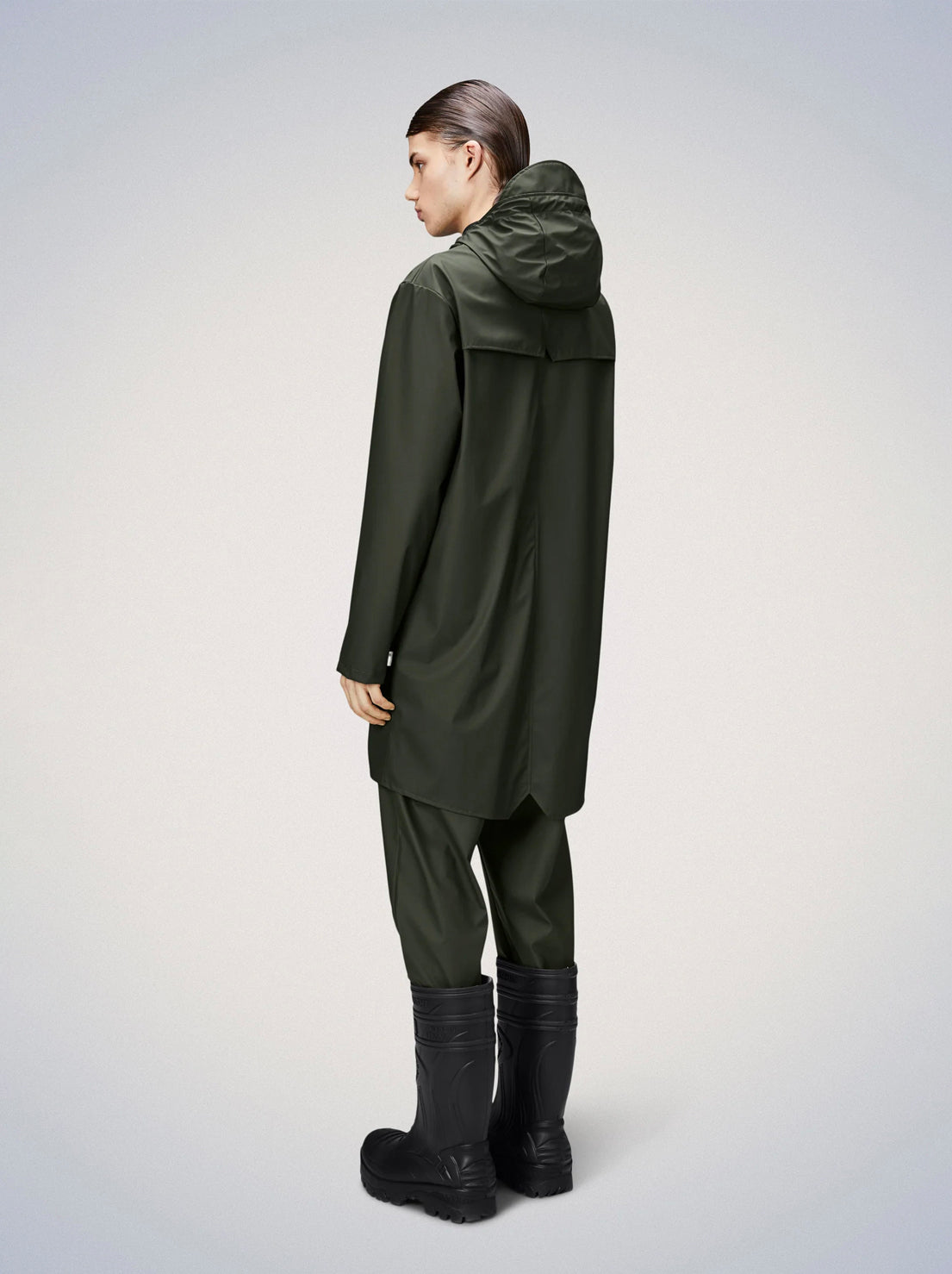 Rains - Long Jacket - Green