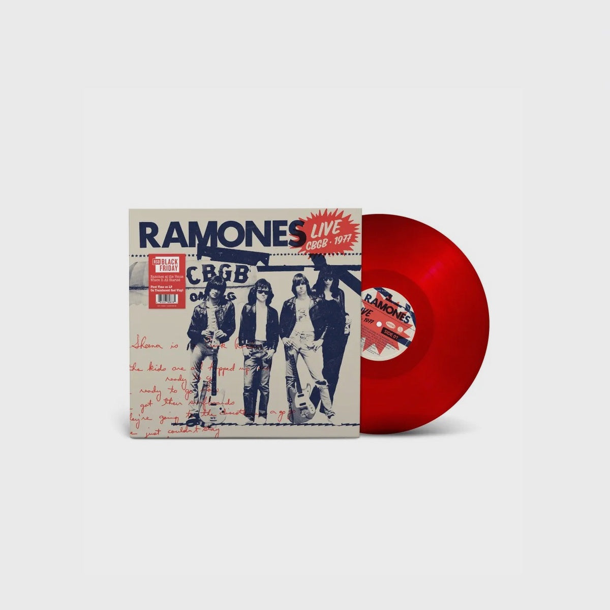 Ramones - Live at CBGB's. LP [Red Vinyl] RSD-BF
