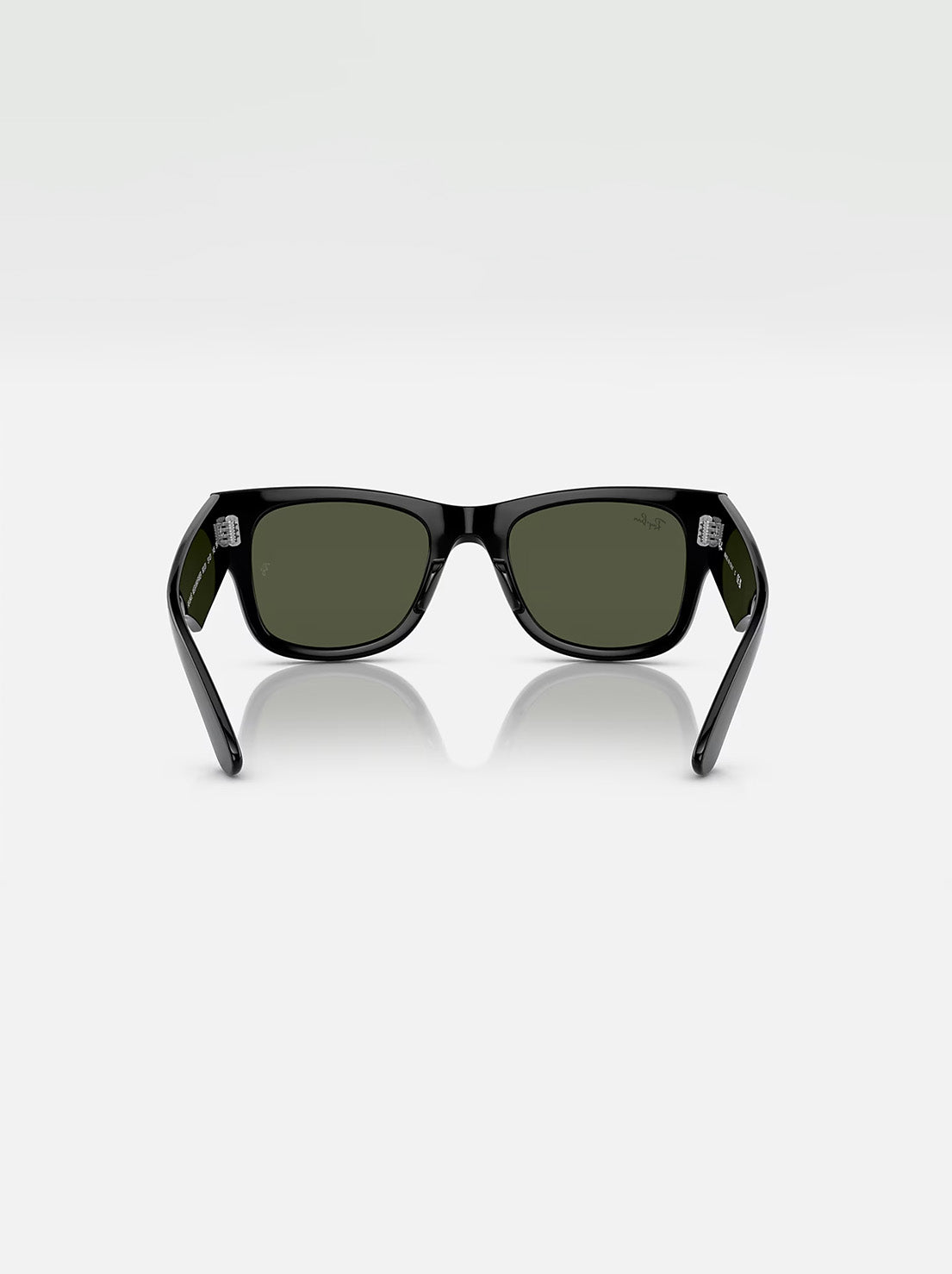 Ray-Ban - Mega Wayfarer RB0840S - Polished Black / Green Lens - 51