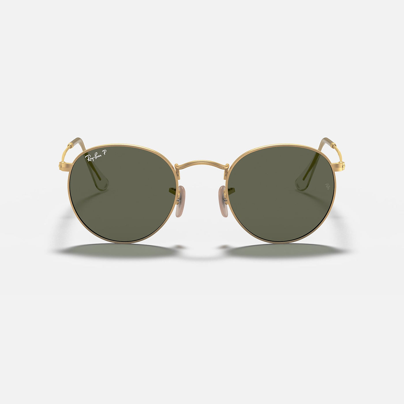 Load image into Gallery viewer, Ray-Ban - Round Metal RB3447 - Matte Arista Frame / Polarized Green Lens - 50
