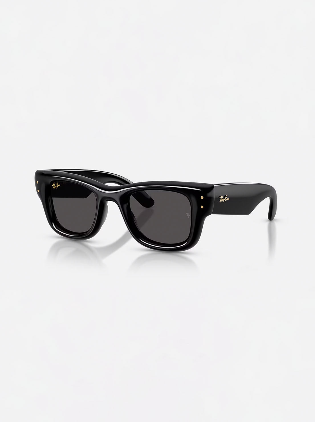 Ray-Ban - Wayfarer Puffer 0RB4940 - Black / Ultra Black Lens - 50
