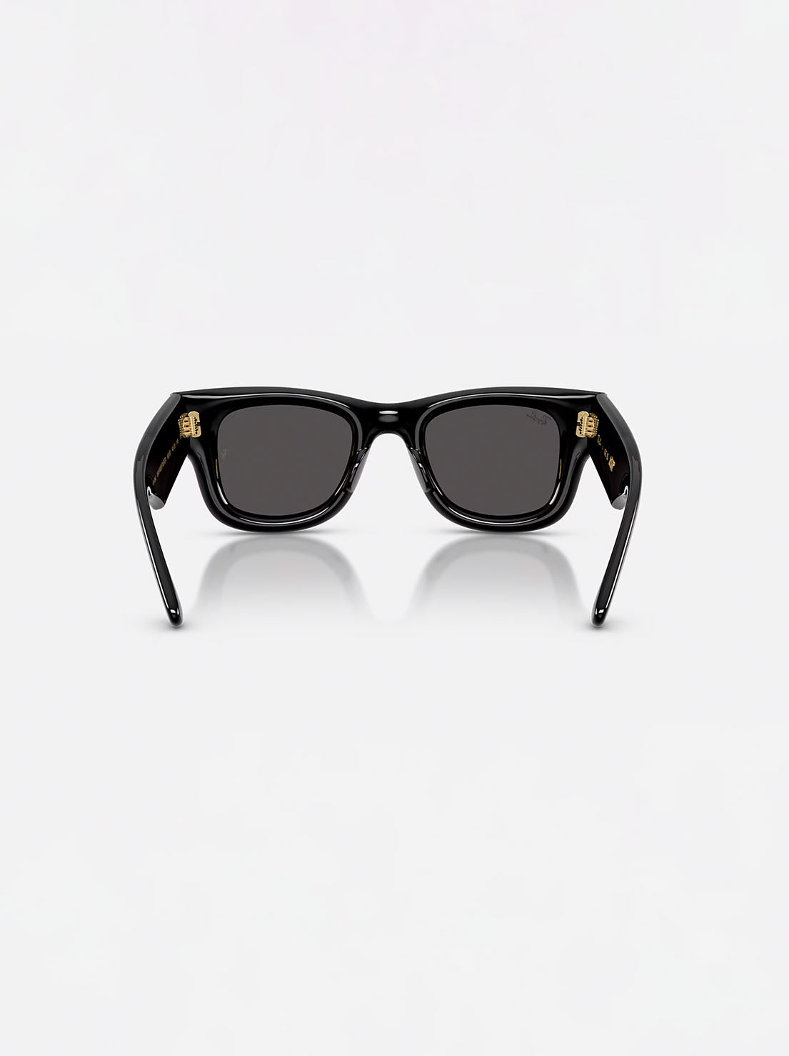 Ray-Ban - Wayfarer Puffer 0RB4940 - Black / Ultra Black Lens - 50