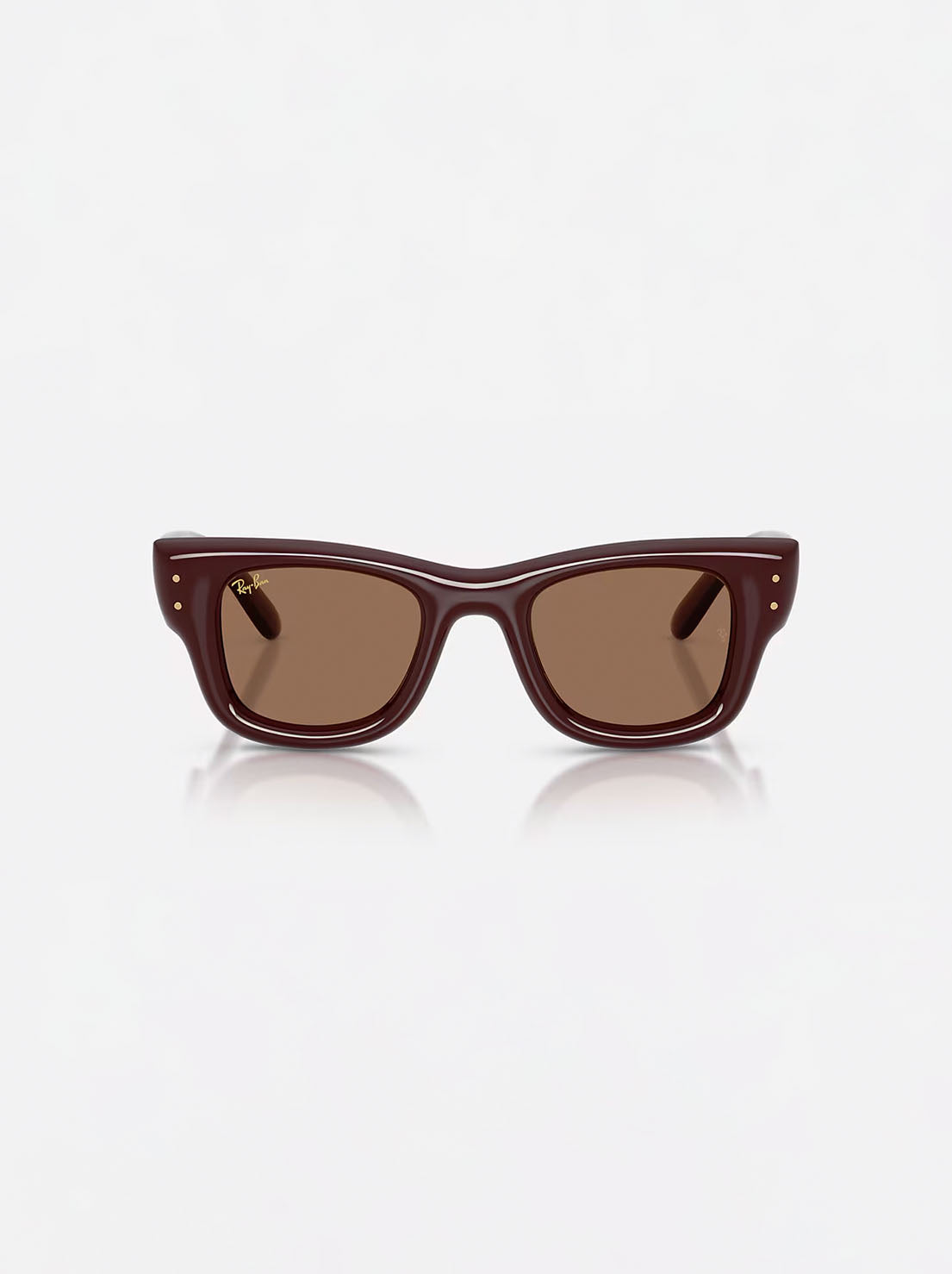 Ray-Ban - Wayfarer Puffer 0RB4940 - Dark Brown / Dark Brown Lens - 50