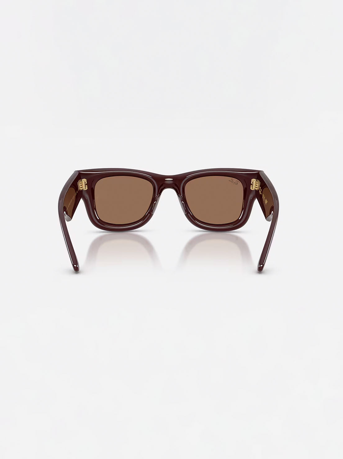 Ray-Ban - Wayfarer Puffer 0RB4940 - Dark Brown / Dark Brown Lens - 50