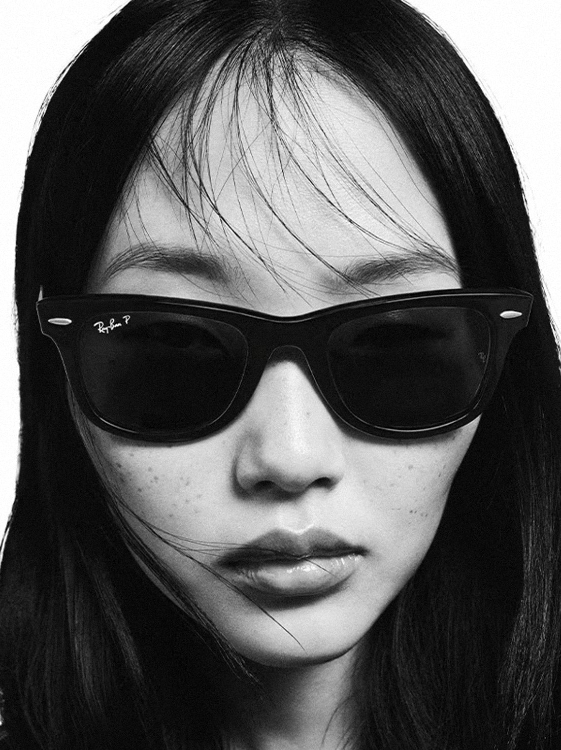 Ray-Ban - Wayfarer RB2140 - Polished Black / G-15 Green Lens - 52