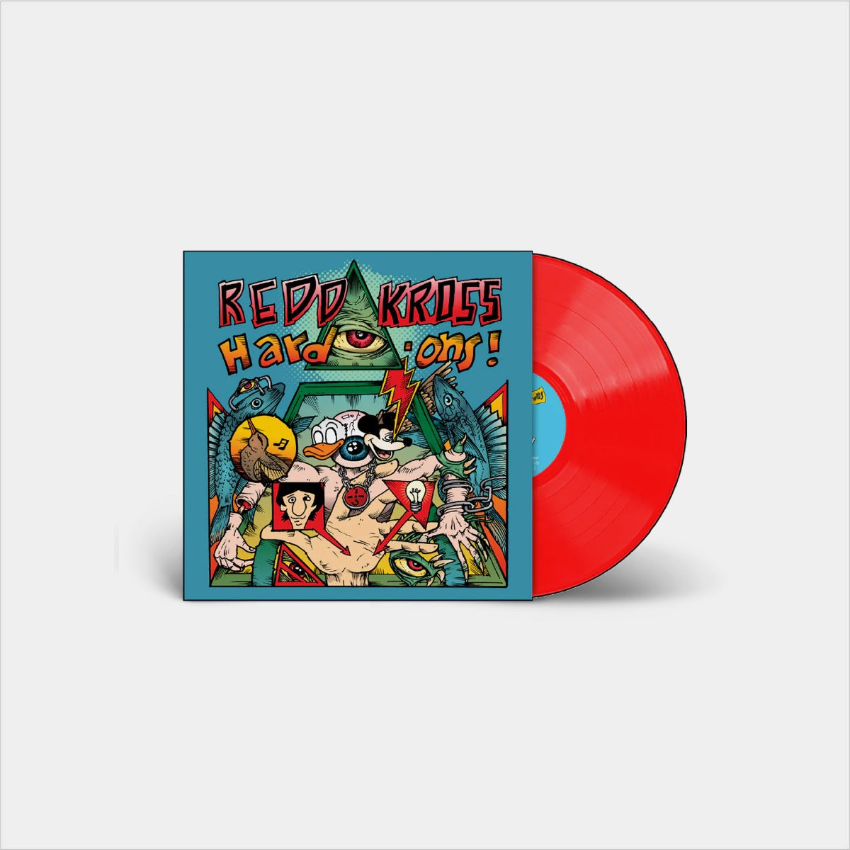 Redd Kross & The Hard Ons - Redd Kross & The Hard Ons. LP [Red Vinyl]