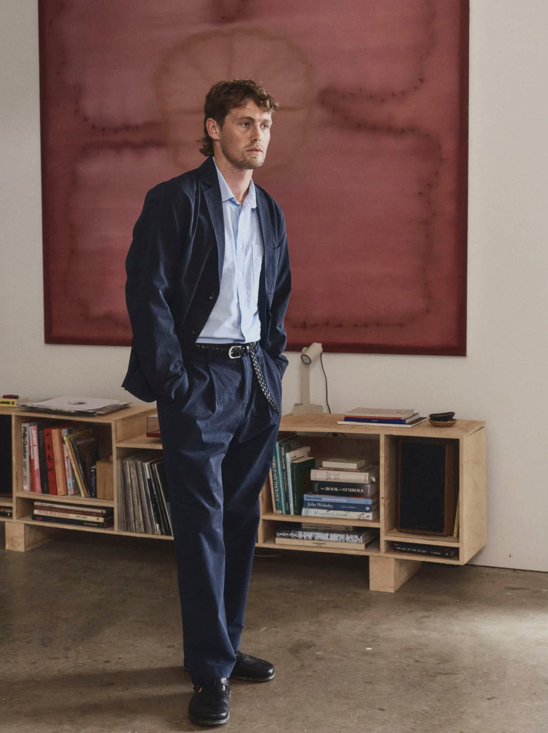 Repare Goods - 2 Button Blazer - Dark Blue