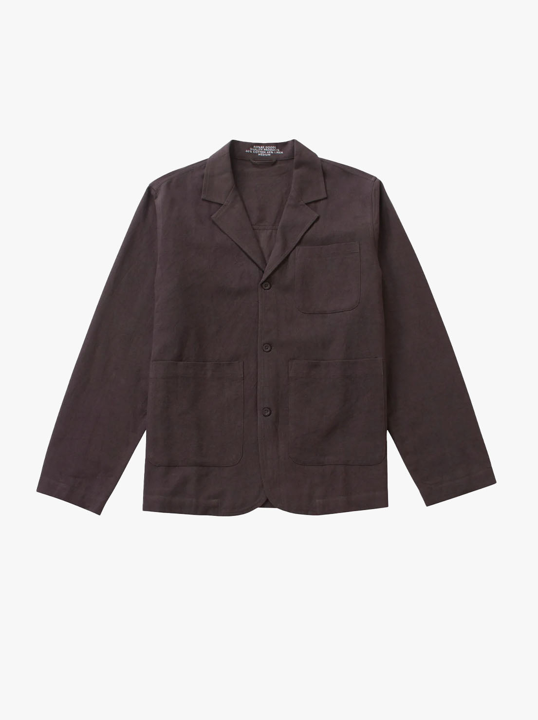 Repare Goods - 3 Button Blazer - Brown