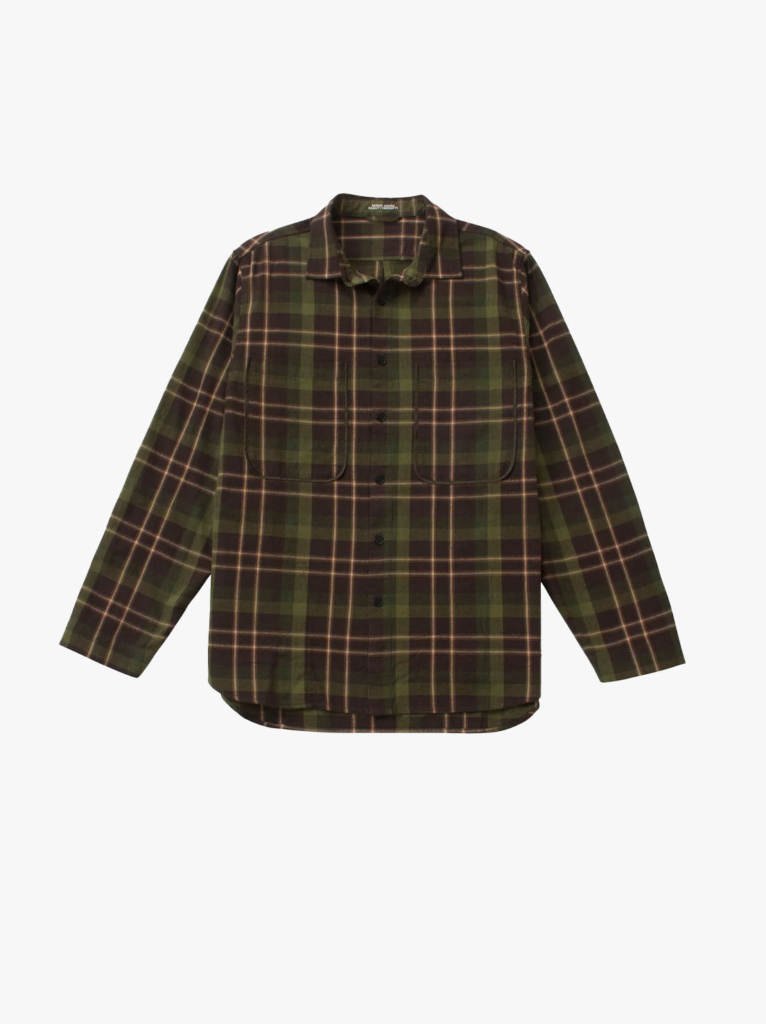 Repare Goods - L/S Shirt - Green Plaid