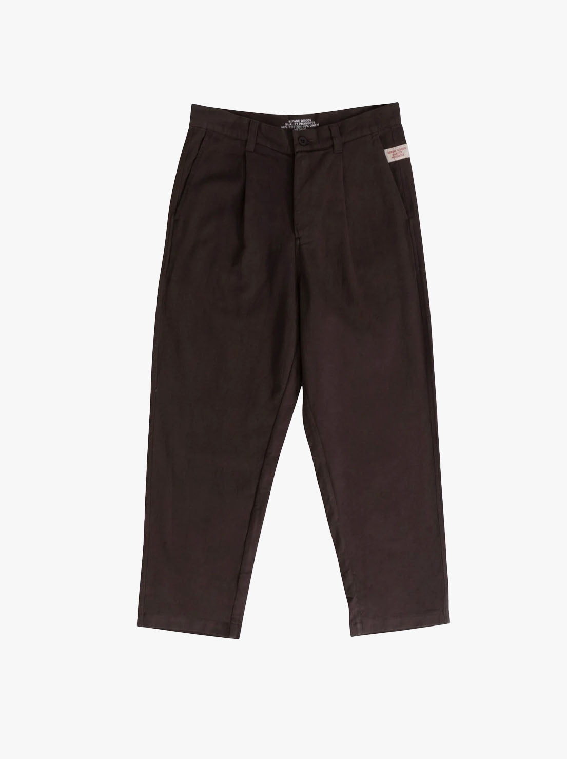 Repare Goods - Pleated Pant - Brown