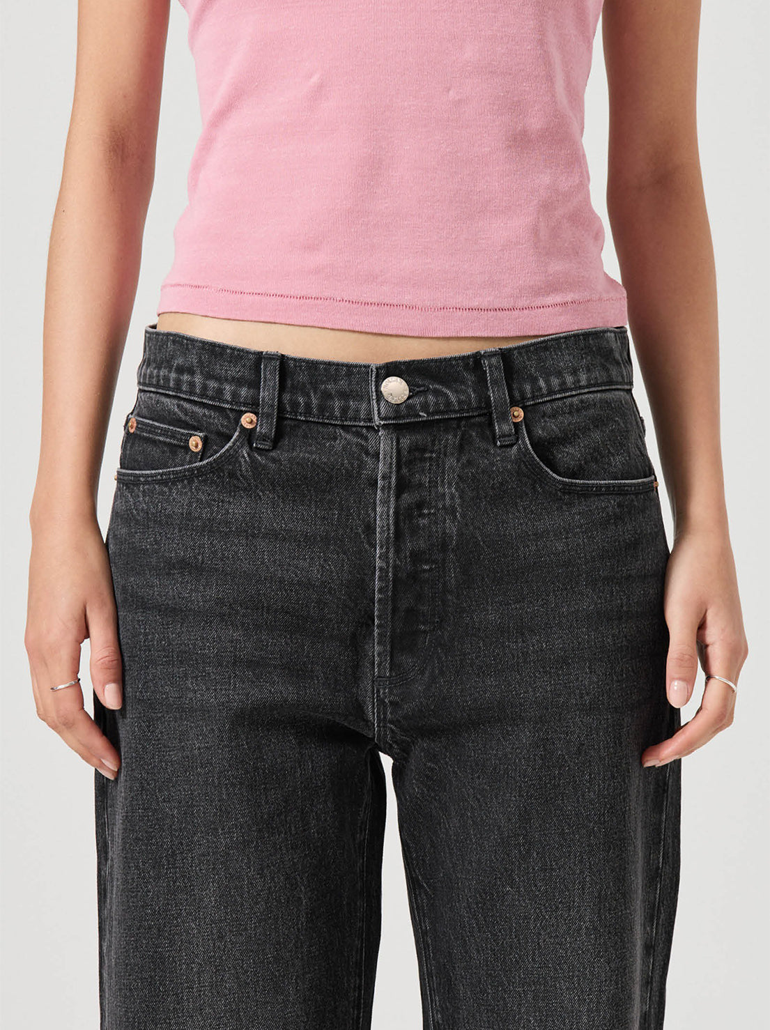 Rolla's - 90s Relaxed Boyfriend Jeans - Moon Rock