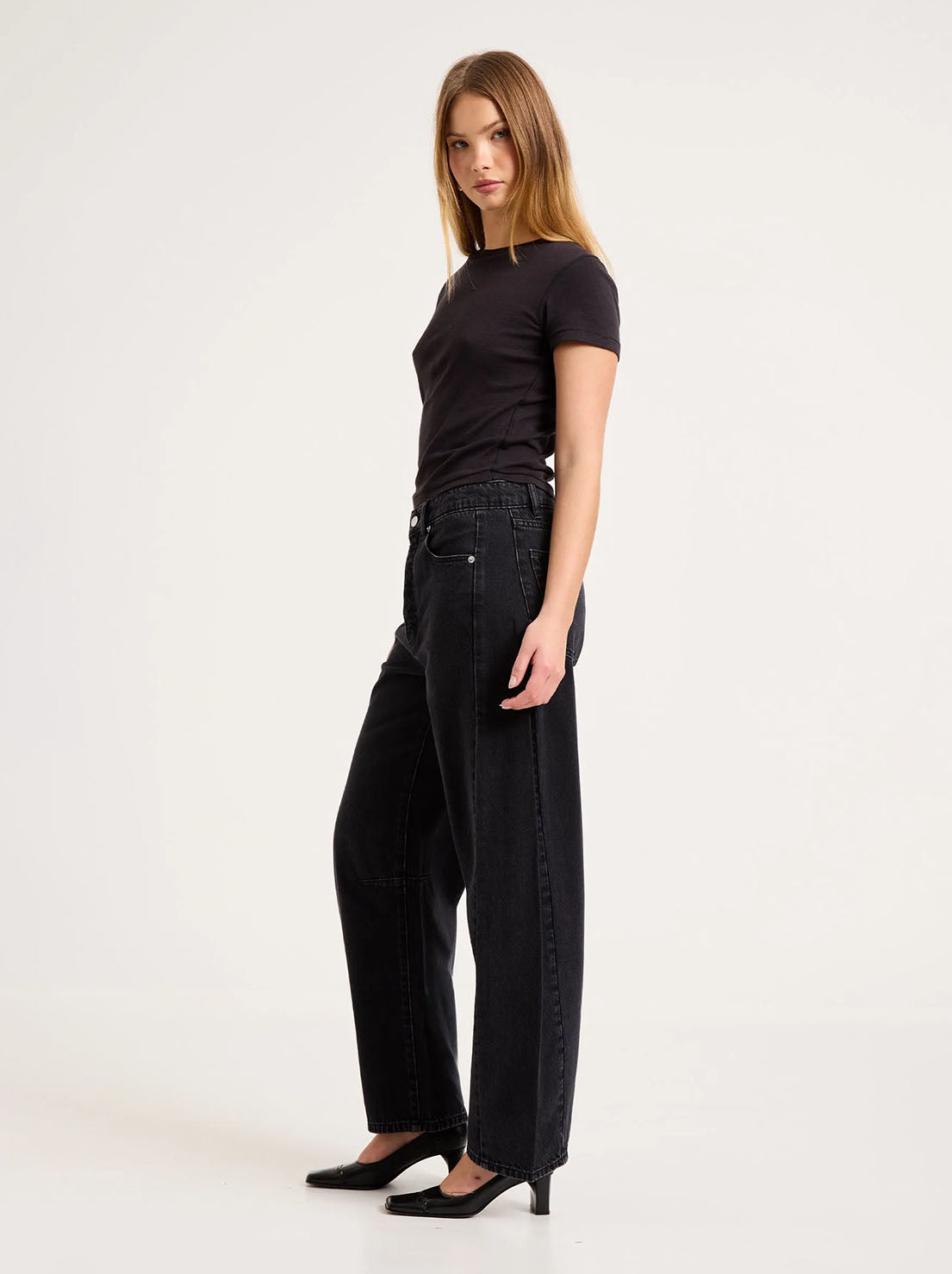 Rolla's - Arc Barrel Jean - Mercer Black