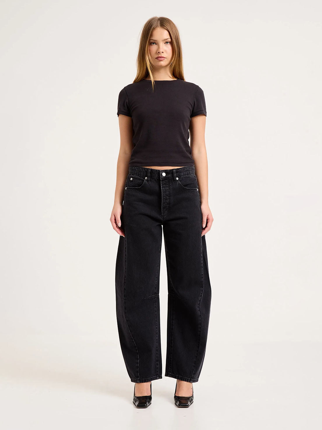 Rolla's - Arc Barrel Jean - Mercer Black