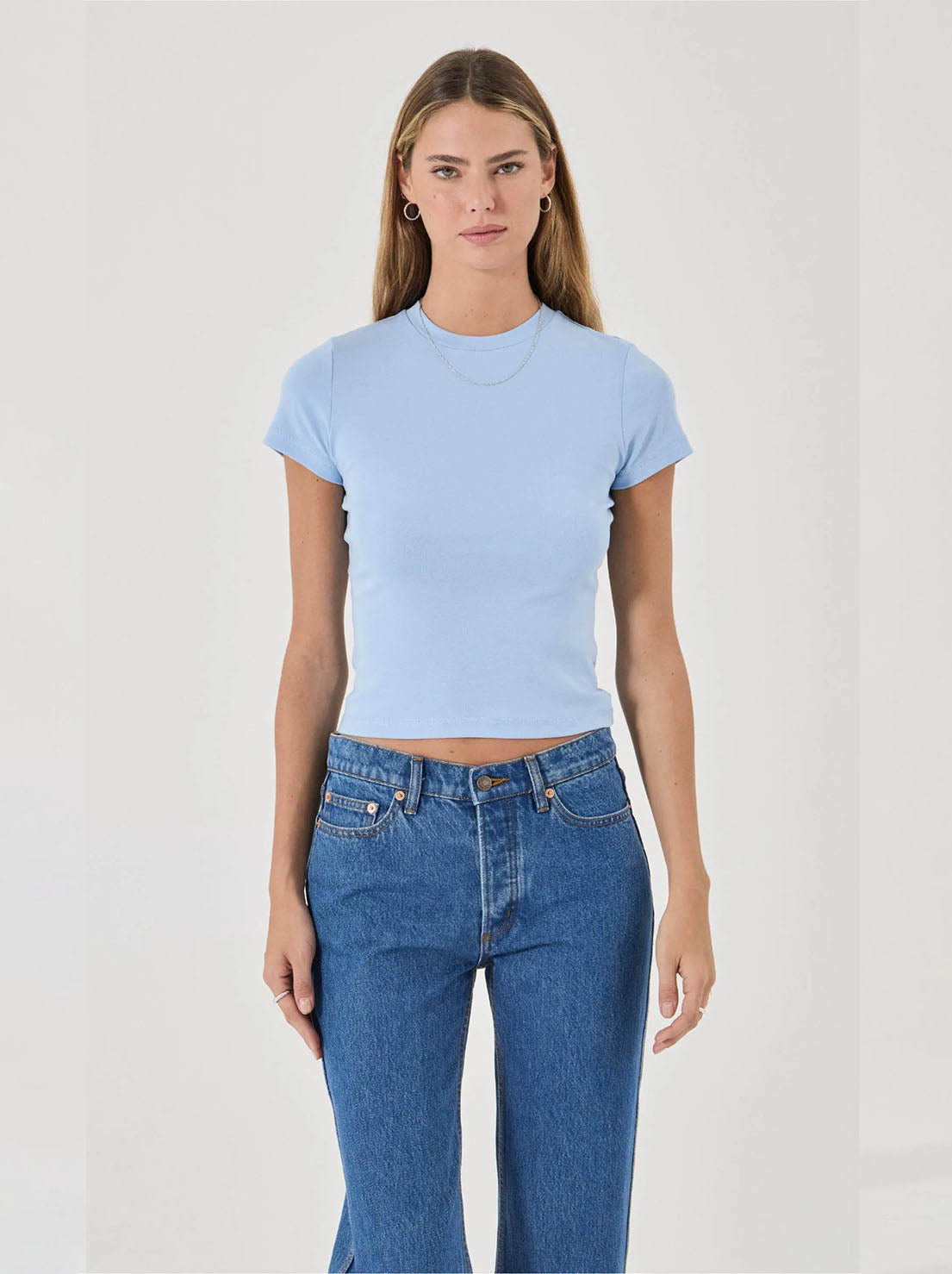 Rolla's - Baby Tee - Soft Blue